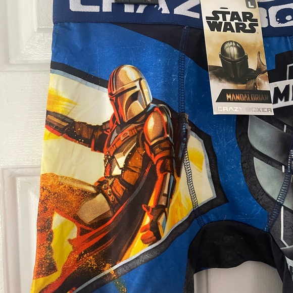 CRAZY BOXER Star Wars Mandalorian "THIS IS THE WAY" Boxers Men's NWT Mens L - Picture 2 of 8